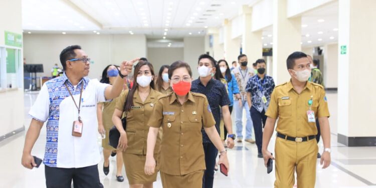 Foto: Pemkab Sangihe jalin kerja sama dengan PT. Angkasa Pura I. (Dok. Istimewa)