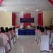 Suasana berlangsungnya zoom meeting upacara peringatan Hari Kesatuan Gerak Bhayangkari (HKGB) ke-70.