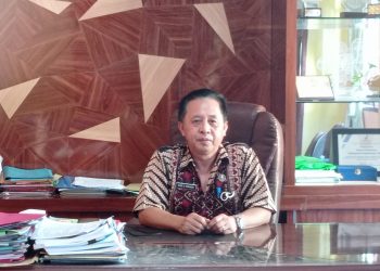 Kepala Dinas Kesehatan Kabupaten Kepulauan Talaud, dr. Kerry D Monangin, ME