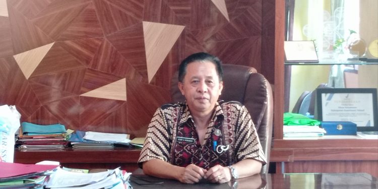 Kepala Dinas Kesehatan Kabupaten Kepulauan Talaud, dr. Kerry D Monangin, ME