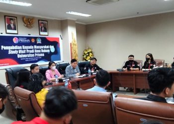 Mahasiswa Universitas Prisma Manado Kunjungi DPRD Sulut