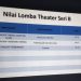 Hasil penilaian juri pada sesi II lomba teater seri B. (foto: Barta1)