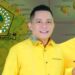 Ketua bersama Sekretaris DPD II Partai Golkar Kabupaten Kepulauan Talaud..