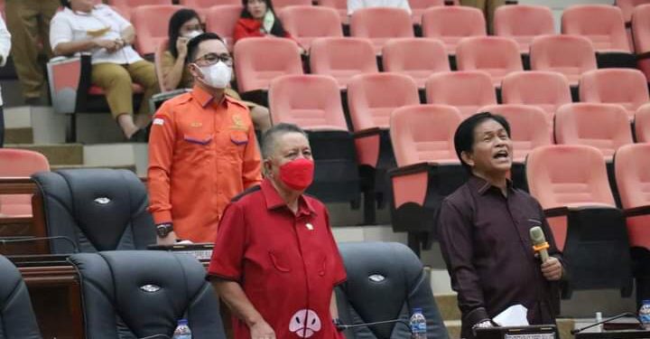 Ibadah Pagi Anggota dan Sekretariat DPRD Sulut, Begini Pesan Silangen