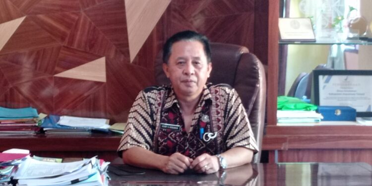Kepala Dinas Kesehatan Kabupaten Kepulauan Talaud, dr. Kerry D. Monangin, M.E