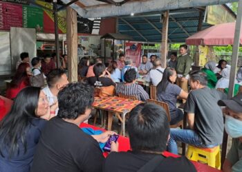 Hilman Idrus Bangun Silahturahmi dengan Jurnalis Saat Sosbang