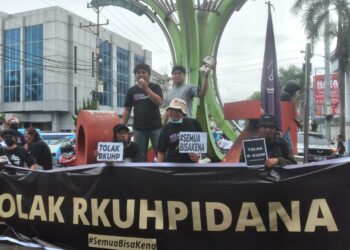 Jurnalis dan Masyarakat Sipil Sulut Sama-sama Desak Cabut KUHP