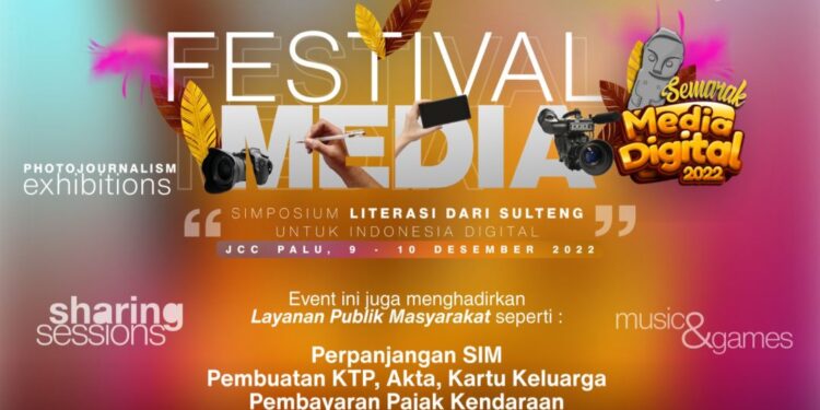 Festival Media 2022 Kolaborasi AMSI Sulteng, IJTI dan PFI