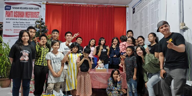 ‘Pangbajalang’ Berbagi Kasih ke Panti Asuhan