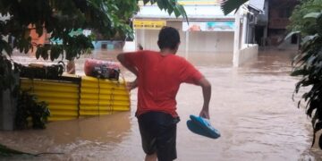 Peristiwa banjir Manado paling terakhir terjadi pada 27 Januari 2023 . (foto: Barta1)