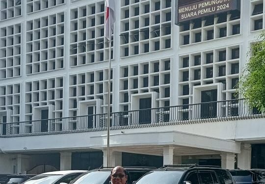 Ketua KPU Kabupaten Kepulauan Talaud, Aripatria Pandesingka.