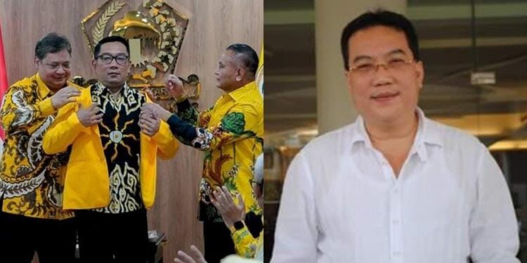 Ridwan Kamil Gabung Golkar, Yongkie Limen: Menambah Nilai Kekuatan