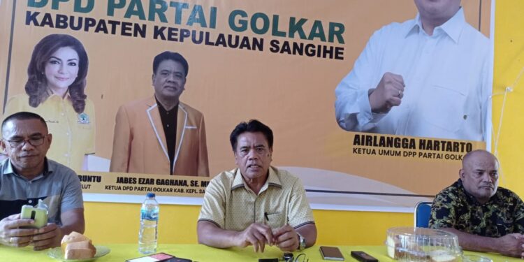 Foto: Bupati Kabupaten Kepulauan Sangihe, 2017-2022, Jabes Ezar Gaghana. (Dok. Rendy/barta1)