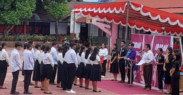 Pengurus Pelsis SMAN 2 Bitung Periode 2023/24 Dilantik