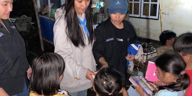 Gerak Cepat Himaju Elektro Politeknik Negeri Manado Saat Bencana