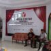 Berlangsungnya kegiatan siaga pengawasan di kantor Bawaslu Kabupaten Kepulauan Talaud.