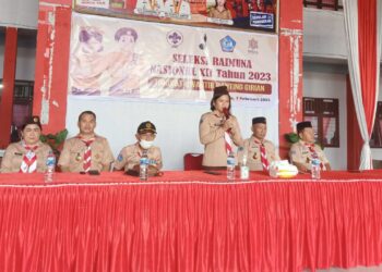 Ranting Girian Seleksi Raimuna Nasional 2023 di SMAN 1 Bitung
