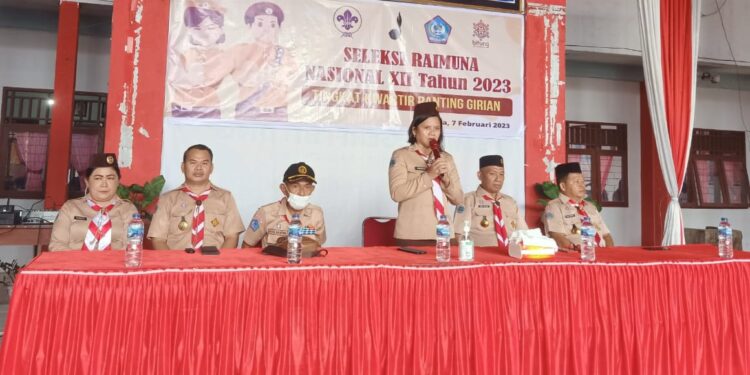 Ranting Girian Seleksi Raimuna Nasional 2023 di SMAN 1 Bitung