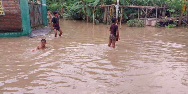 Sungai Bengawan Solo Meluap, 5 Kabupaten/Kota Dikepung Banjir
