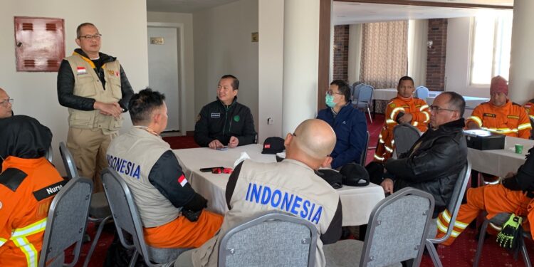Tim Kemanusiaan Indonesia Tiba di Turki, Ini Kondisi Darurat Bencana