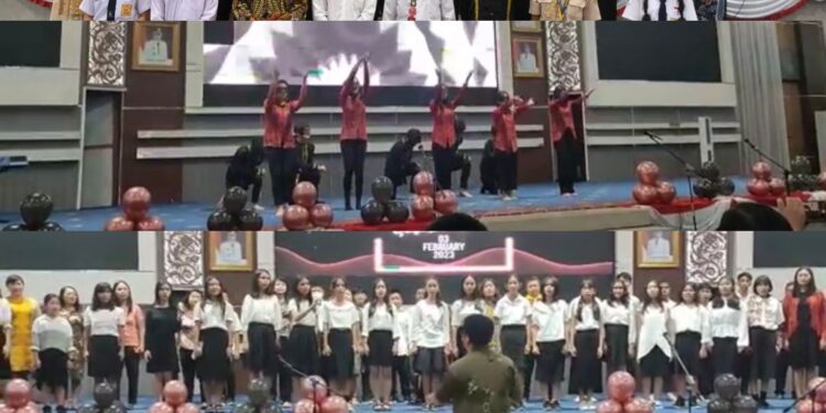 Selebrasi Tahun Baru di SD – SMP Advent 1 Tikala Manado