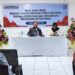 Bawaslu Sitaro Gelar Raker Teknis Bersama Jajaran Pengawas Pemilu dan Media. (foto: Demsi)