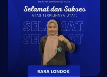 Rara Londok, Perempuan Pertama Pimpin IPMI Boltim