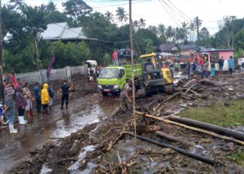 Pentingnya Dapur Umum Saat Bencana Desa Klabat Minahasa Utara