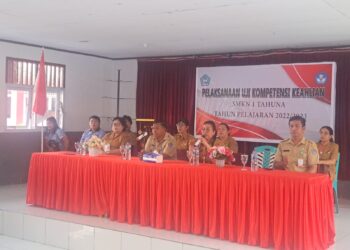 Foto: Ujian Kompetensi Keahlian (UKK) Tahun Ajaran 2022/2023 yang dilangsungkan 4 April hingga 5 April 2023. (Dok. Istimewa)