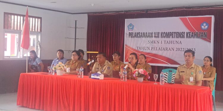 Foto: Ujian Kompetensi Keahlian (UKK) Tahun Ajaran 2022/2023 yang dilangsungkan 4 April hingga 5 April 2023. (Dok. Istimewa)