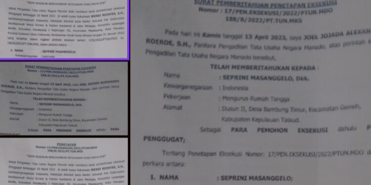 Polemik Pemberhentian Perangkat Desa Bambung Timur, Seprini Masanggelo dkk Menang di PTTUN Makassar