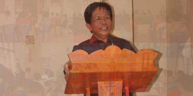 Ketua DPRD Provinsi Sulawesi Utara, dr. Fransiskus Andy Silangen, Sp.B KBD saat memberikan sambutan dalam agenda reses.