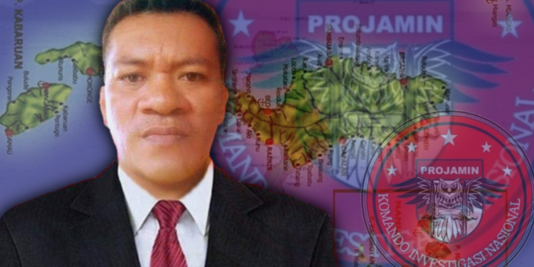 Ketua LSM Komando Investigasi Nasional (KIN) Projamin, Kabupaten Kepulauan Talaud, Jetmal Lambuaso