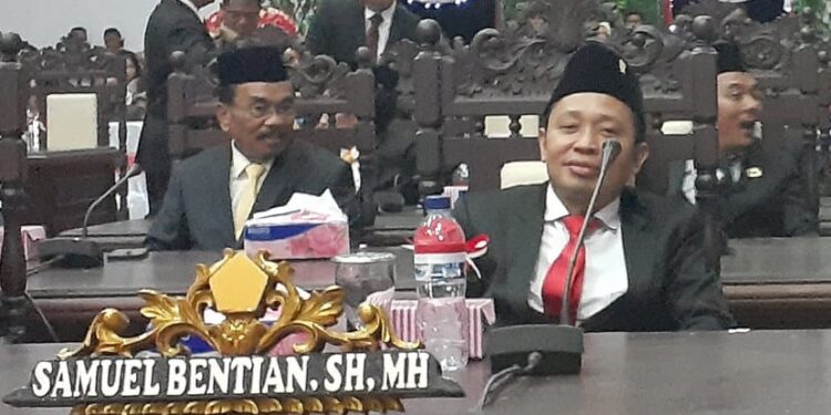 Ketua DPRD Kabupaten Kepulauan Talaud, Semuel Bentian, S.H., M.H