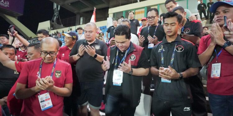 Juara Sepak Bola Sea Games Kamboja 2023, Eric Thohir: Terima Kasih