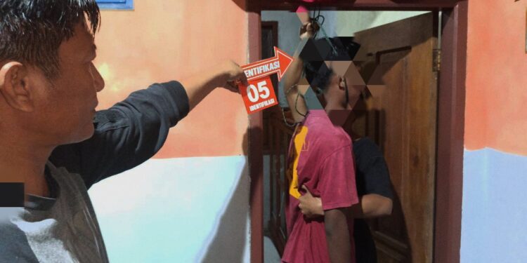 Polsek Essang Olah TKP Kejadian Gantung Diri