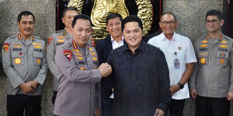 Jelang Kick Off Liga 1, Kapolri-Ketua Umum PSSI Siap Berantas Mafia Sepak Bola