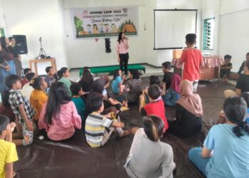 Bentuk Karakter Anak, Komunitas Dinding Manado Gelar  Summer Camp