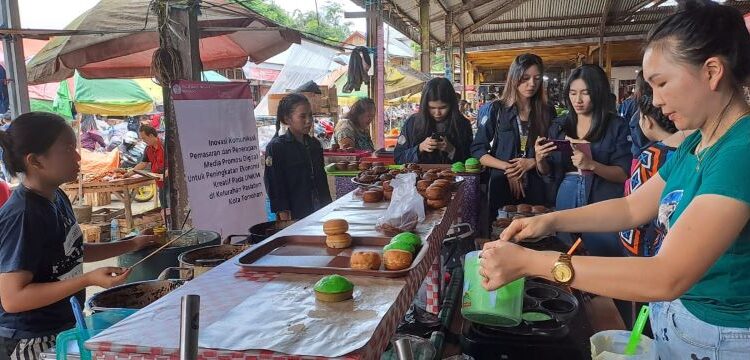 Mahasiswa Dorong UMKM Tomohon Manfaatkan Medsos Untuk Promosi