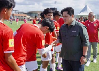 Erick Thohir Pastikan Seleksi Timnas U-17 tidak Boleh Ada ‘Titipan’
