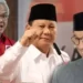 Elektabilitas Prabowo Unggul Atas Ganjar dan Anies, ET Pasangan Ideal