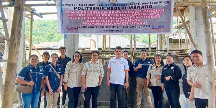 Polimdo Sukseskan PPM-M, Ini yang Dibuat di Desa Leilem II