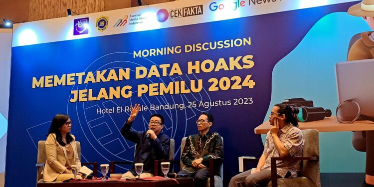 Kick Off Diskusi Bulanan Cekfakta, Petakan Data Hoaks Jelang Pemilu 2024