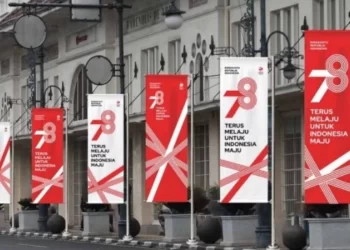 Begini Aturan Pasang Logo HUT RI 78