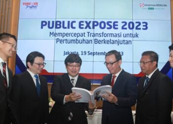 Iven Sinarmas MSIG Life Public Expose 2023: Mempercepat Transformasi untuk Pertumbuhan Berkelanjutan yang diselenggarakan Selasa 19 September 2023. (foto: sinarmas)
