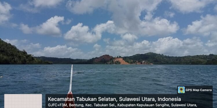 Foto: Penampakan lokasi tambang di wilayah IUP PT. TMS, Tanah Merah, Bowone. (Dok. Istimewa)