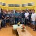 Foto: Pertemuan pihak Lanal Tahuna dan beberapa sopir yang dipukul oleh anggota Lanal. (Dok. Rendy/Barta1)