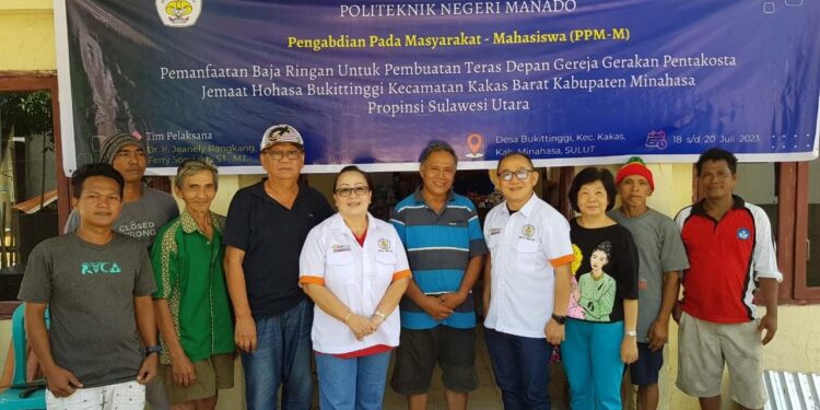 PPM-M, Polimdo Perbaiki Pembangunan GGP Jemaat Hosana Bukittinggi Minahasa