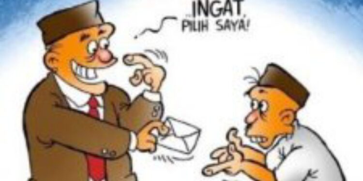 Diduga Ada Politik Uang, Timses Cakades di Damau Balane Kepergok Membagikan ‘Serangan Fajar’