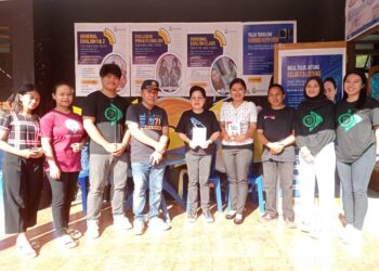 Foto: PJ. Bupati Sangihe dalam kunjungannya ke Lembaga Kursus dan Pelatihan (LKP) Sangihe Learning Center, Jumat (6/10/2023). (Dok. Rendy/Barta1)